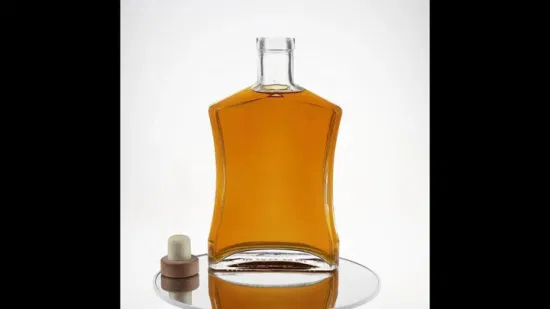 Peso de la calcomanía de lujo 100 ml 250 ml 300 ml 350 ml 500 ml 700 ml 75 cl 1000 cc Botella de vidrio Ron Ginebra Whisky Tequila Vodka Oslo Martell Botella de vidrio